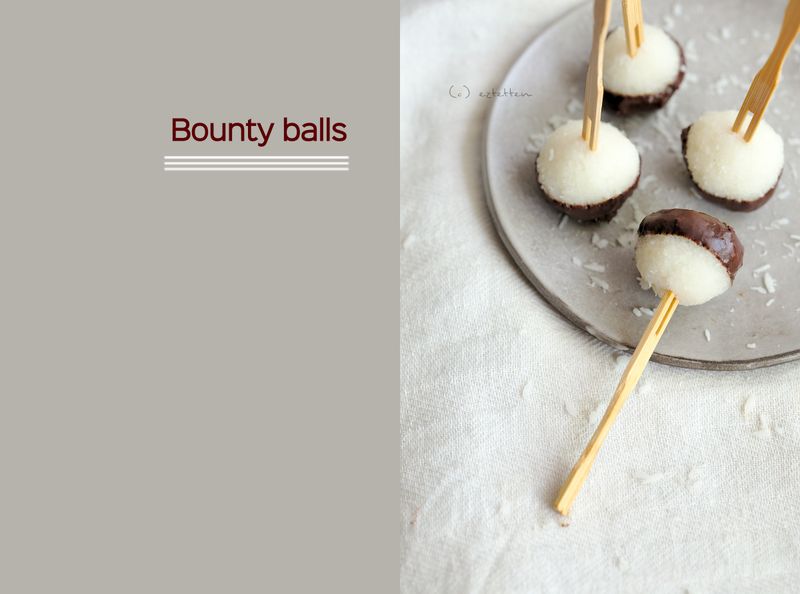 Boounty-golyók Boounty-golyók